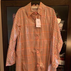 Mansur GAVRIEL rain trance coat in women Sz 40